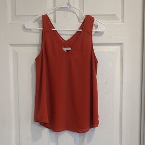 Naked Zebra V-Neck Camisole - Red